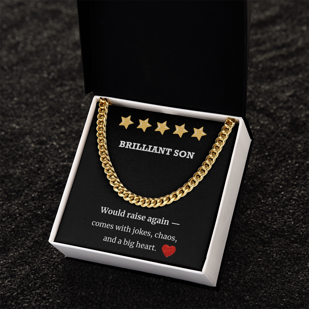 5-Star Brilliant Son Cuban Link Chain