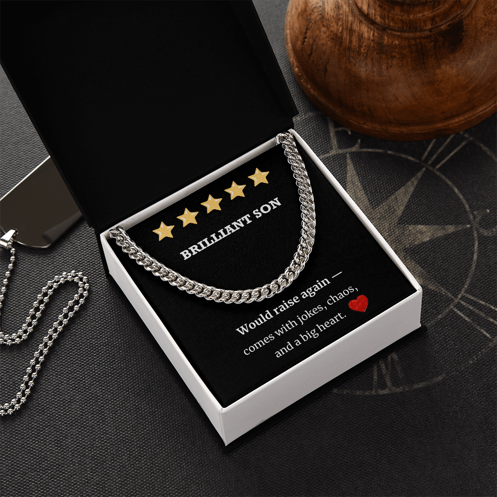 5-Star Brilliant Son Cuban Link Chain