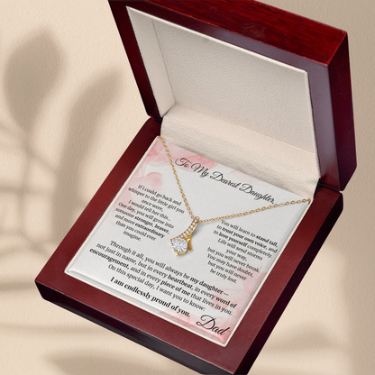To My Dearest Daughter – Alluring Beauty Necklace from Dad