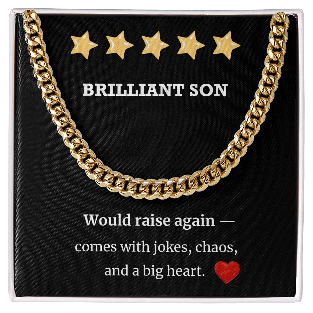 5-Star Brilliant Son Cuban Link Chain