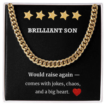 5-Star Brilliant Son Cuban Link Chain