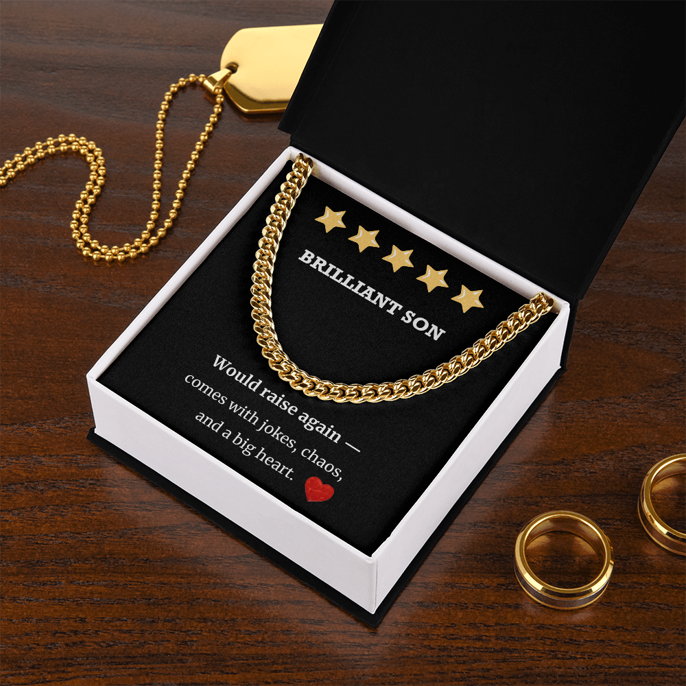 5-Star Brilliant Son Cuban Link Chain