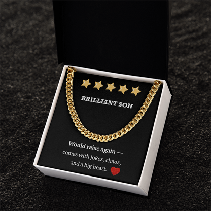 5-Star Brilliant Son Cuban Link Chain
