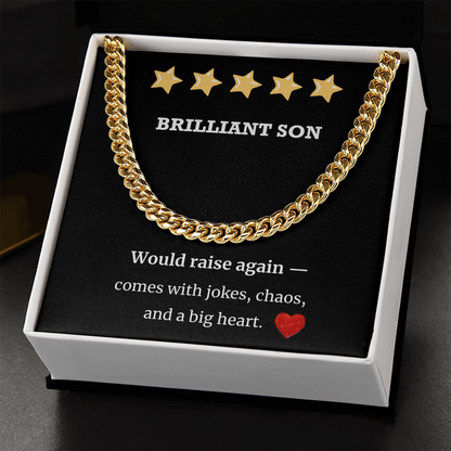 5-Star Brilliant Son Cuban Link Chain