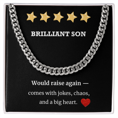 5-Star Brilliant Son Cuban Link Chain