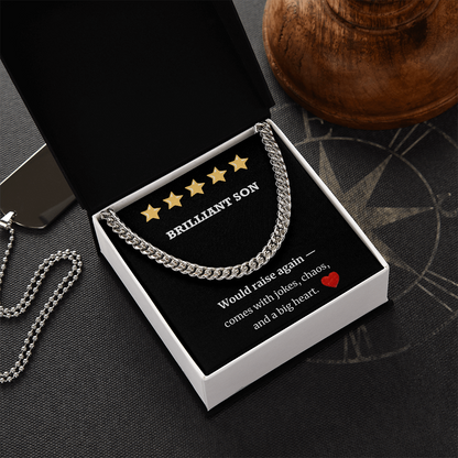 5-Star Brilliant Son Cuban Link Chain