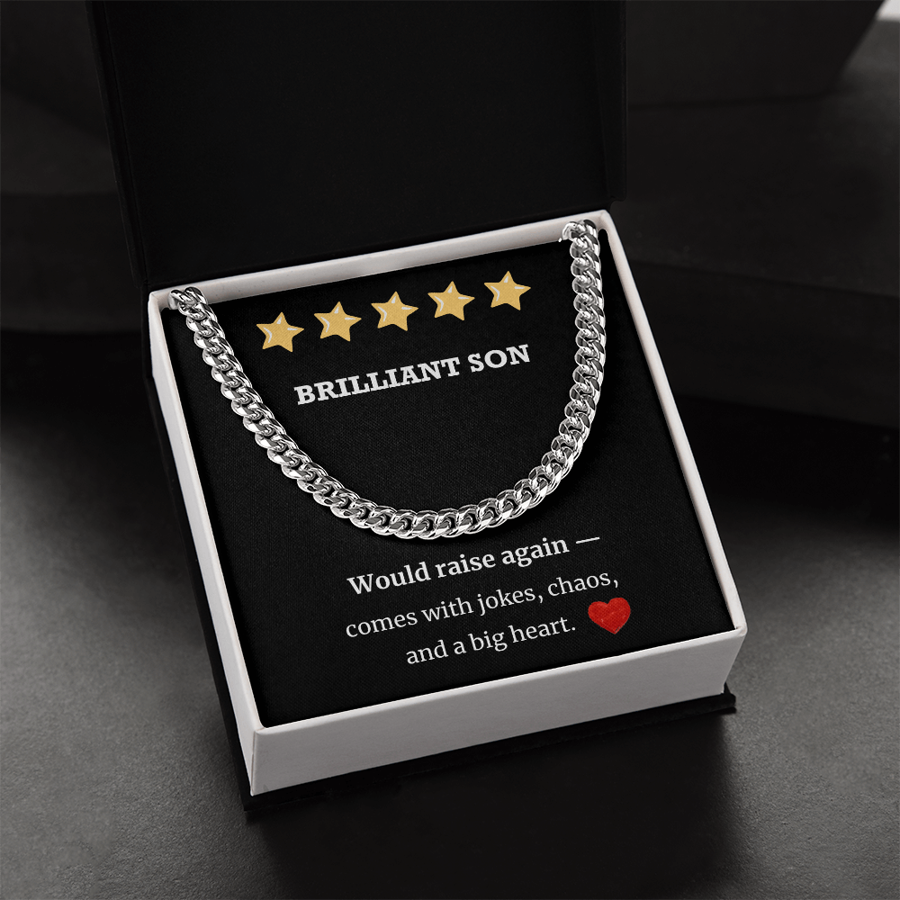 5-Star Brilliant Son Cuban Link Chain