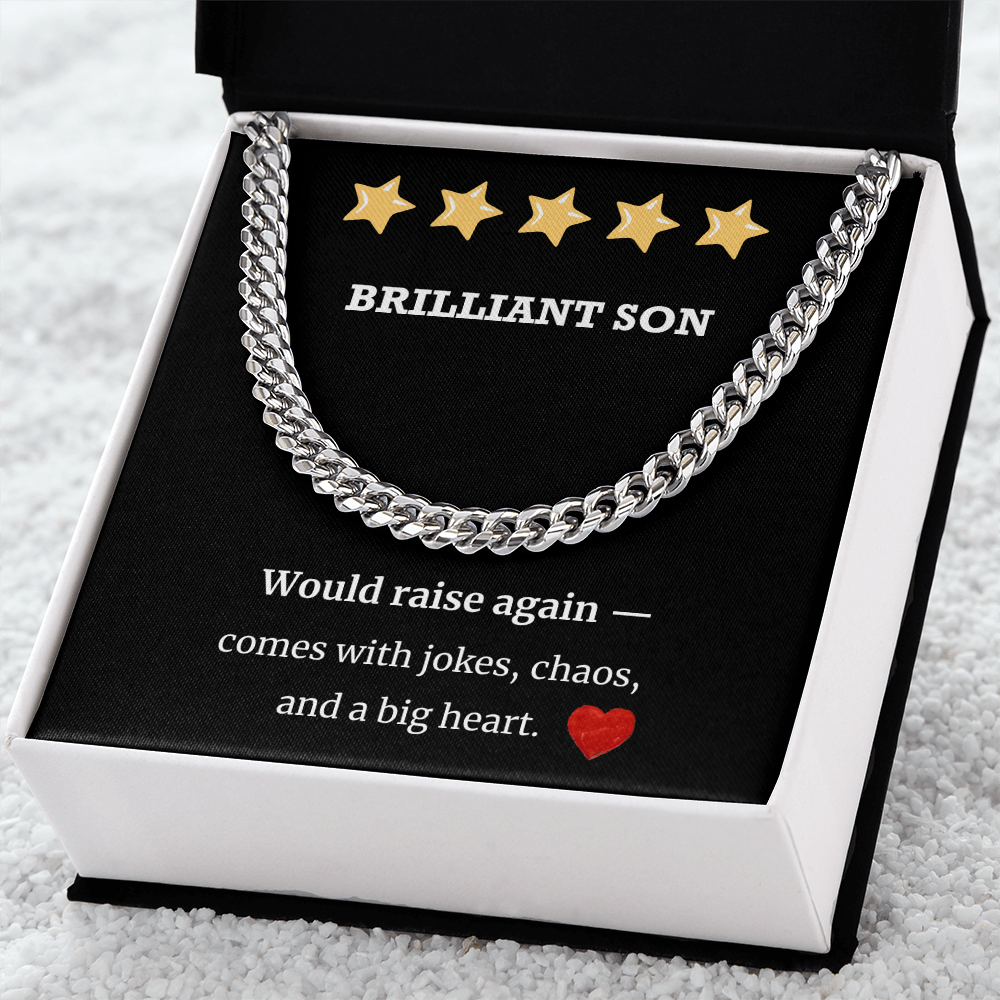 5-Star Brilliant Son Cuban Link Chain