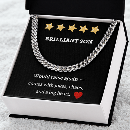5-Star Brilliant Son Cuban Link Chain