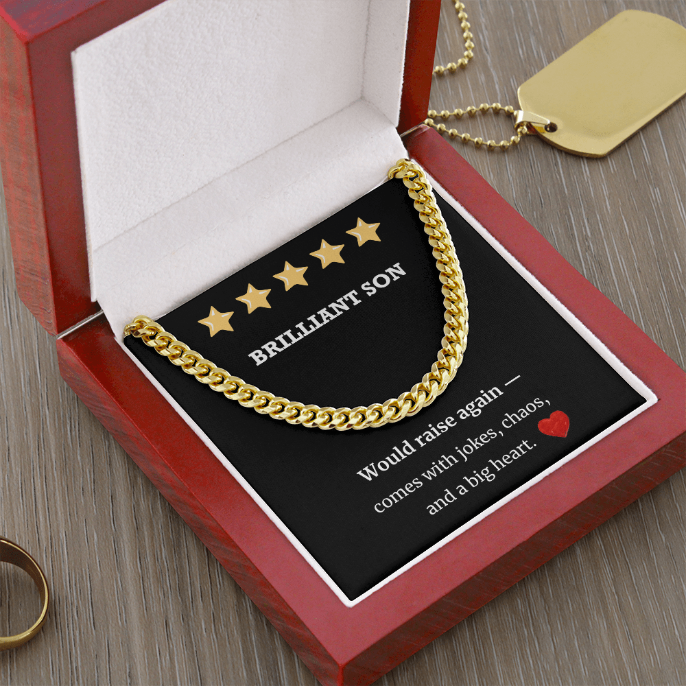 5-Star Brilliant Son Cuban Link Chain