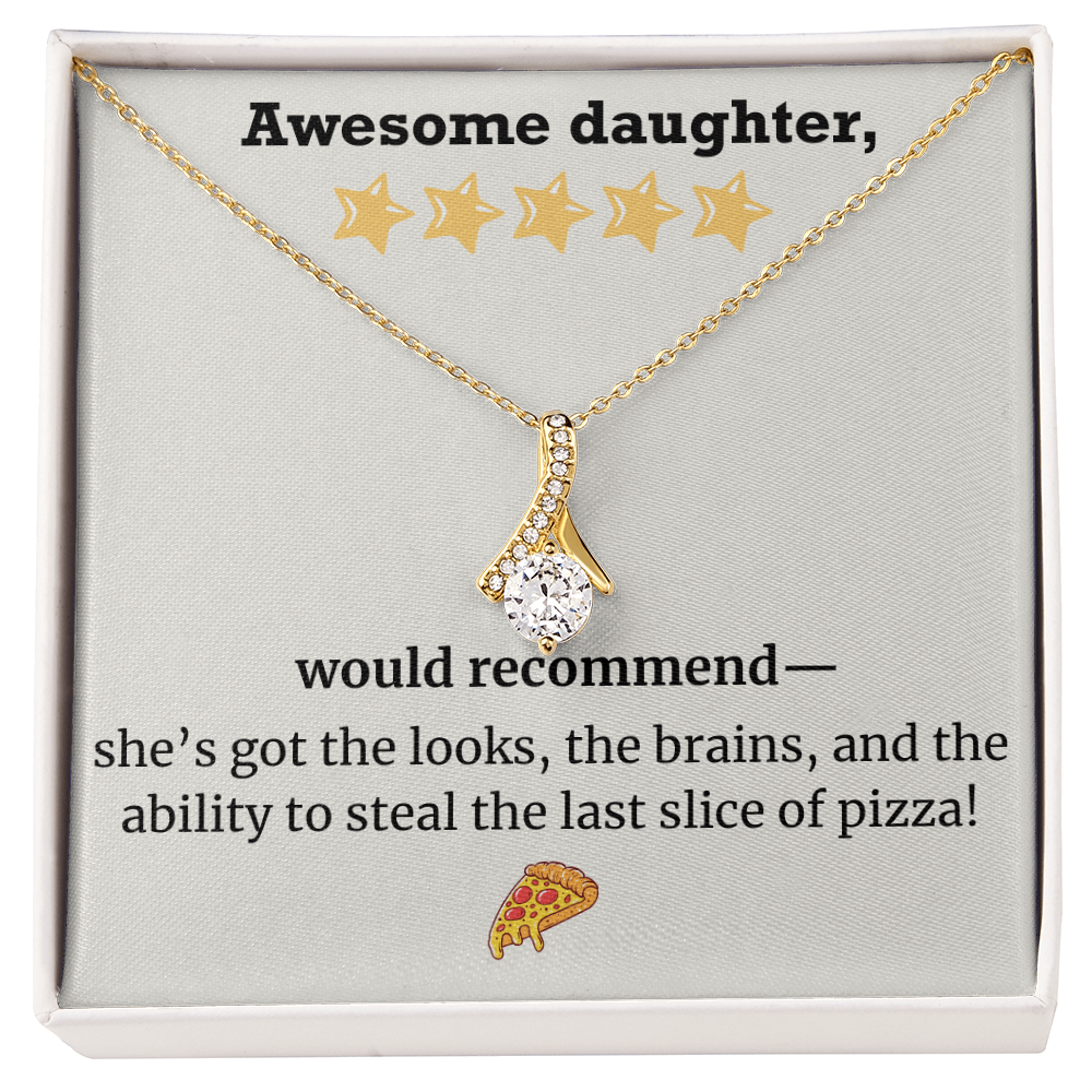 Awesome Daughter Necklace