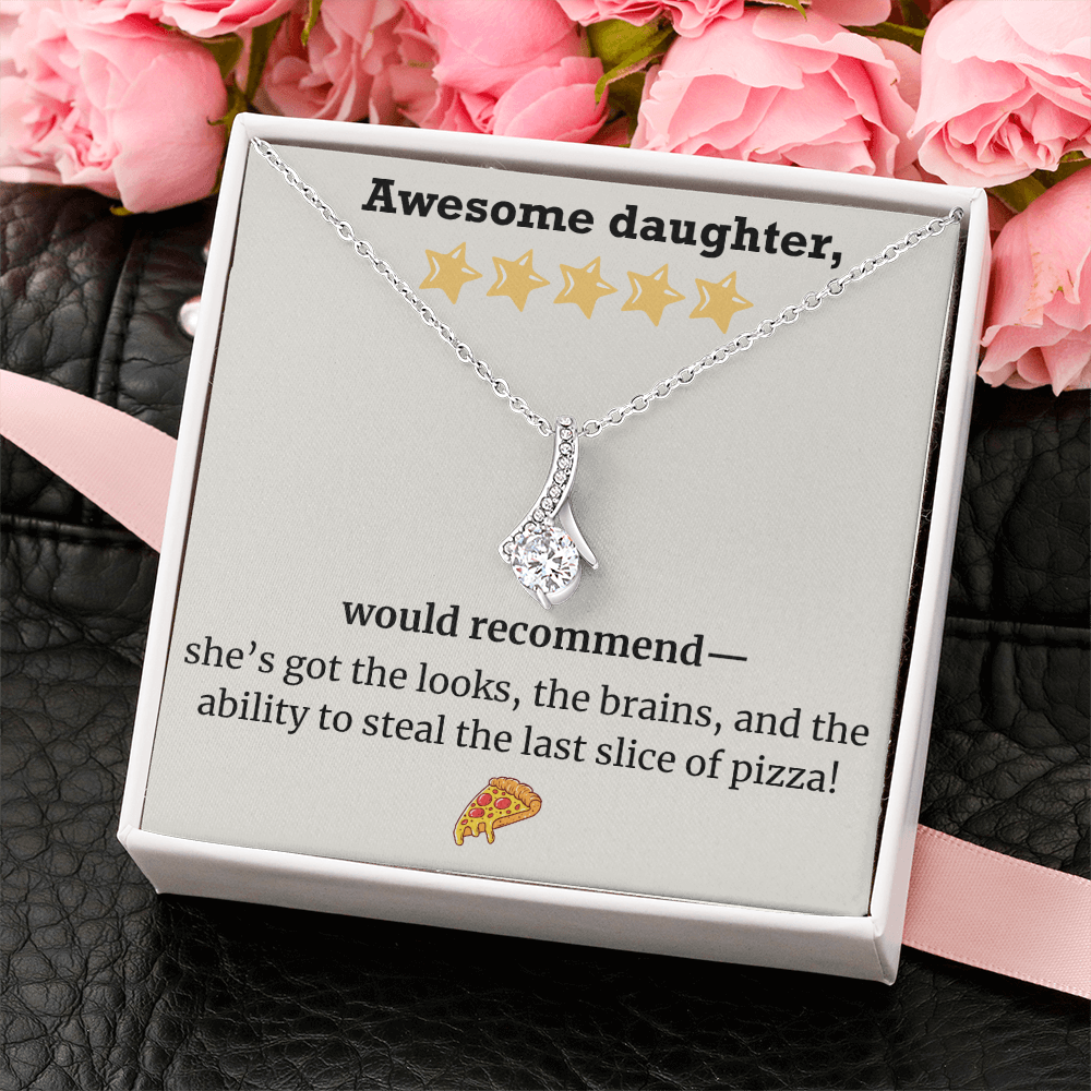 Awesome Daughter Necklace