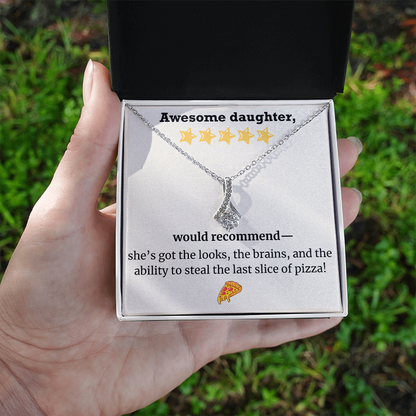 Awesome Daughter Necklace