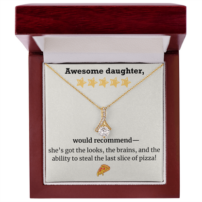 Awesome Daughter Necklace