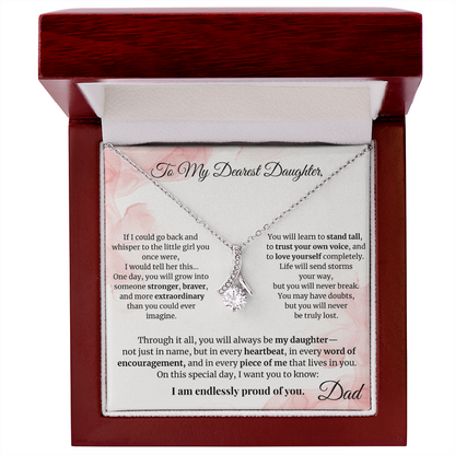 To My Dearest Daughter – Alluring Beauty Necklace from Dad