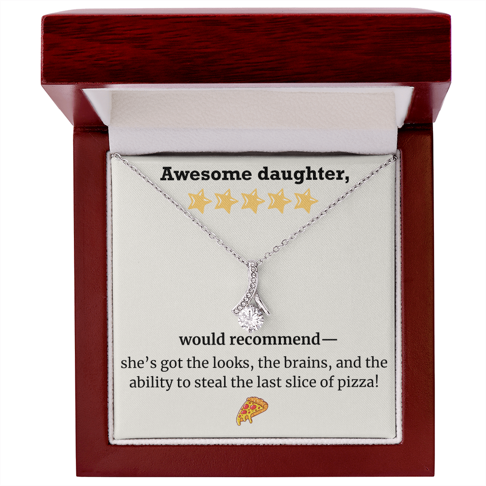 Awesome Daughter Necklace