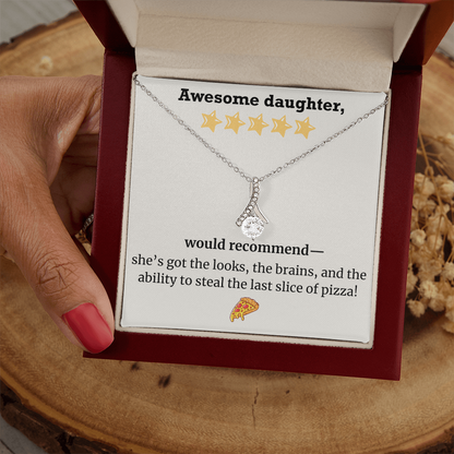 Awesome Daughter Necklace
