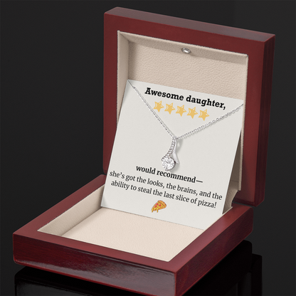 Awesome Daughter Necklace