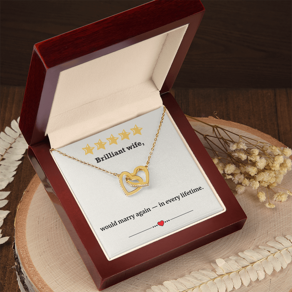 Would Marry Again - Interlocking Hearts Necklace