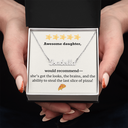 Awesome Daughter – Would Recommend Name Necklace