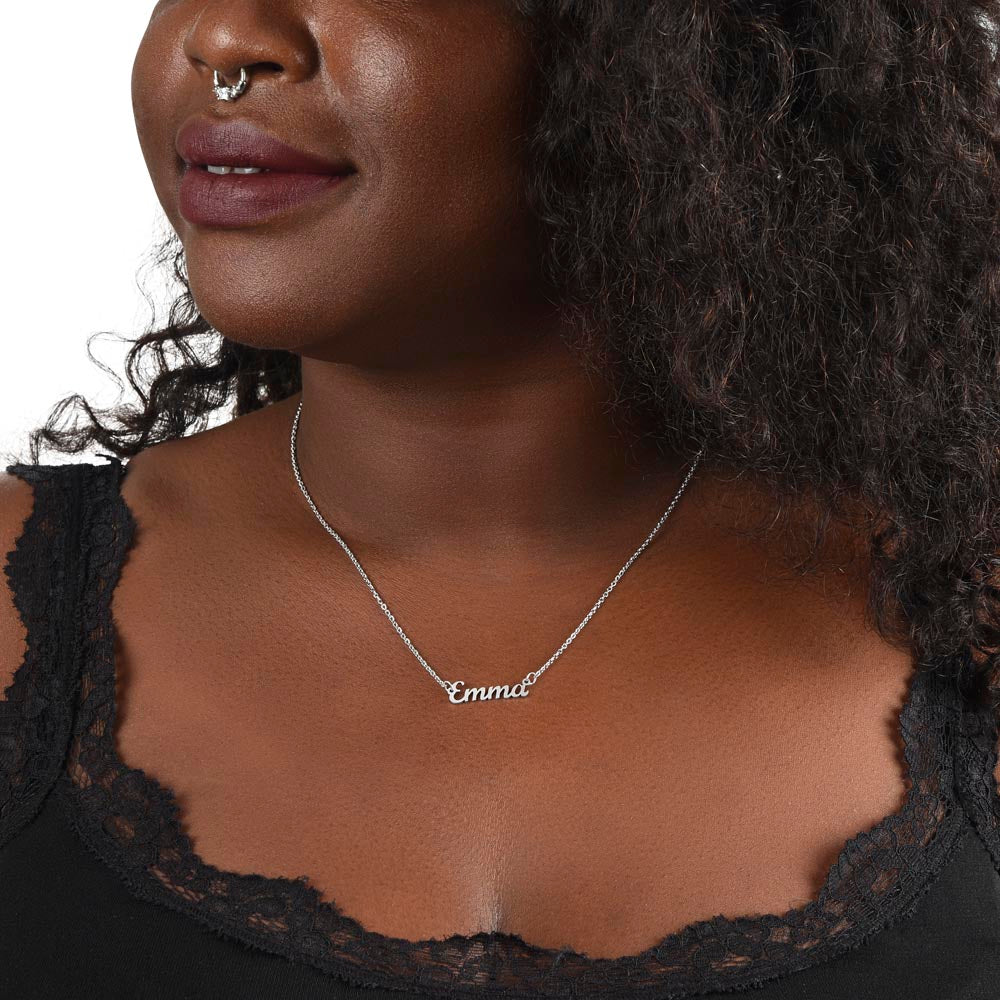 Awesome Daughter- Custom Name Necklace